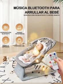 Baby Bouncers, Jumpers & Swings - Light Grey - View 2