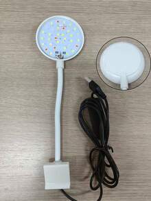 1/2pcs Black USB Aquarium LED Light, Mini Clip Lamp For Fish Tank, Decorate Aquatic Plants, Multi-Mode Dimmable Full Spectrum, Suitable For Aquarium Decoration And Lighting, 5V, No Battery, Aquarium Lighting Accessories, LED Lighting For Fish Tank - Multicolor - View 13