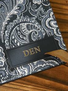 Takeoak 1PC Custom Hot Stamping Vintage Paisley Patten Passport Cover Custom Retro Passport Cover Personalized Name Boho Passport Holder For Travel Essentials, RFID Blocking Travel Document Organizer For Women And Men Unique Holiday Gift - Multicolor - View 10