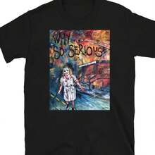 JOKER - Short-Sleeve Unisex T-Shirt - 黑色 - 查看 1