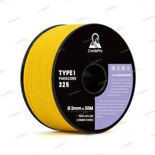 Paracord 2mm X 30M 3 Strand Core Type I 100% Nylon Braided Rope Heavy Duty For Dog Leashes, Bracelets, DIY Crafts, Outdoor, Camping | Versatile & Abrasion-Resistant - Multicolor - View 8