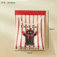 Kitchen Adhesive Plastic Bag Trash Bag Storage Bag Large Capacity Miscellaneous Hanging Bag Breathable Storage Bag Storage Organizer - View 5