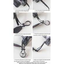 Universal Camera Shoulder Strap For R50 R100 ZVE10II A7C2 XE5 XT30III XT50 XS20 Z30 Z50 ZFC DSLR Mirrorless Digital Camera Strap Pressure-Relieving Soft Breathable Cross Shoulder Neck Hanging Wear - View 12