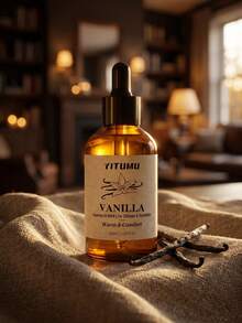 YITUMU Car & Home Dual-Use Essential Oil Refill, 60ml/100ml Long-Lasting Fragrance Oil, Suitable For Humidifiers & Diffusers, Cozy Aromatherapy Car Deodorizer - Vanilla - View 6