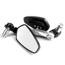 1 par de espejos retrovisores de extremo de manillar de motocicleta, espejos reflectantes convexos de manillar de motocicleta de montaña, accesorios de motocicleta para vehículo eléctrico - A - Ver 5