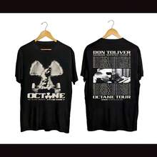 Don Toliver Octane Tour 2026 T-Shirt Concert Rap Merch Tee - Black - View 1