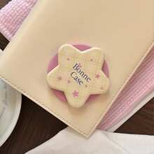 1pc INS Style Five-Pointed Star Magnetic Phone Holder, Strong Adsorption, Korean Fresh Contrast Color, Suitable For MagSafe Magnetic Adsorption Telescopic Airbag Holder, Cute Star Magnetic Phone Stand Compatible With Various Brands - Multicolor - View 14