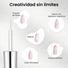 Esmalte Liner Para Decoraciones De Nail Art 8ML CHERIMOYA - 01 - Ver 2