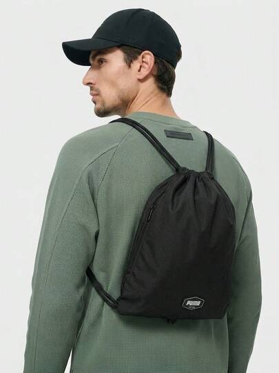 Puma Deck Gym Sack II Unisex Leisure Bag Black