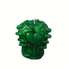 1pc Halloween Heart-Shaped Scented Candle, Home Decor Ornament - 1PC - View 7