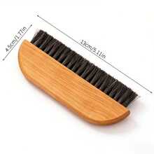 SOKANY Natural Horse Hair Coffee Grounds Cleaning Brush, Wooden Handle, Coffee Residue Removal Tool, Essential For Coffee Makers At Home And Cafes, Won't Damage Surfaces - View 5