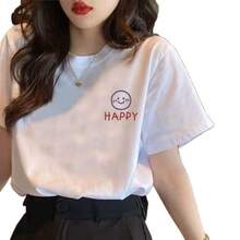 Women Lightweight Cardigans - Pure Cotton  Face BE Hppy - View 6