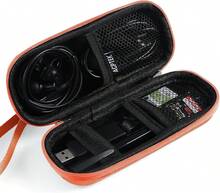 Carrying Case, EVA Zipper Carrying Hard Case Cover For Digital Voice Recorders, MP3 Players, Storage Holder For 3D Printing Pen, USB Cable, Earphones, Memory Cards, U Disk, Orange - 顏色 - 查看 9