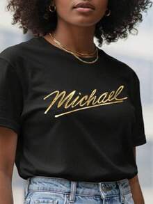 Women T-Shirts - Black - View 1