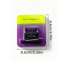 五合一导梳保护罩,适用于 One Blade QP2520 QP2530 QP2620 QP2630 QP2724 QP2834 胡须修剪器,1-5mm 可调节 - 黑色 - 查看 9