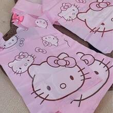 Hello Kitty 外觀設計 25/50/PET 多功能垃圾袋，提供大、中、小三種尺寸，適用於客廳、臥室、浴室和廚房，也可作為禮品袋或收納袋使用 - 查看 9