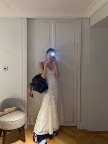 Women Midi Dresses - White - View 4