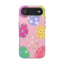 Funda de teléfono con diseño de huevo de Pascua lindo en estilo primaveral - Diseño floral pastel, accesorio primaveral divertido y festivo, regalo perfecto de Pascua - Blanco - Ver 11