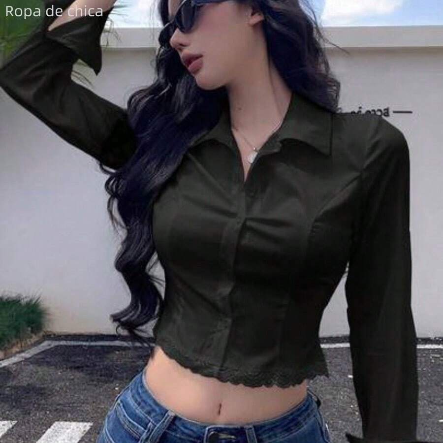 Women Blouses & Shirts - Negro01 - 查看 1
