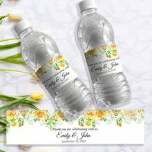 UNICCUT 30pcs Customized Labels - Personalized Bottle Stickers, Customizable Name & Text Stickers, Suitable For Birthday, Baptism, Wedding Decoration - Multicolor - View 10