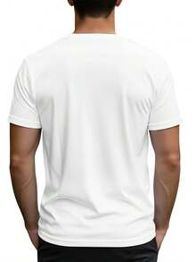 Camiseta Deportiva 100% Poliéster Dry Fit Antitranspirante Para Gimnasio Running - Blanco - Ver 2