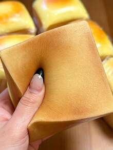 Extra Soft Large Bread Shaped Realistic Slow Rising Soft Toy - Cheese Scented, Moist Soft Texture, Adult Stress Relief And Emotion Venting Relaxation Toy - Multicolor - View 7
