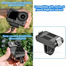 Magnetic Quick Release Base Adapter Buckle For Action6/NANO Action Camera, Tripod, Selfie Stick Accessories - View 1