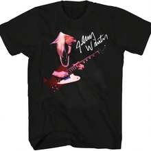 Johnny Winter Signature Album Unisex Cotton Shirt All SizeBlack - Black - View 1