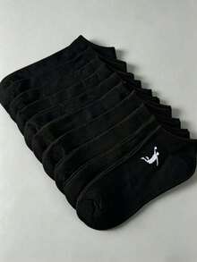 1/9/15/30 Pairs Unisex Basketball Pattern Invisible Socks, Soft & Breathable, Moisture-Wicking, Suitable For Various Occasions Like Sports, Casual, Business, All Seasons - Multicolor - View 6