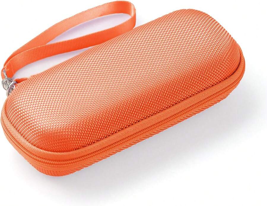 Carrying Case, EVA Zipper Carrying Hard Case Cover For Digital Voice Recorders, MP3 Players, Storage Holder For 3D Printing Pen, USB Cable, Earphones, Memory Cards, U Disk, Orange - 顏色 - 查看 1