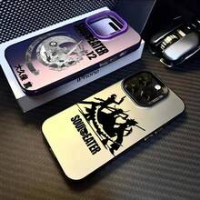 Cool Fishion S-Soul Eater Phone Case For IPhone 17 16 15 14 13 12 11 Pro Max Air, Multicolor, Matte, Metallic, With Aurora Laser Effect - Z2 - View 6
