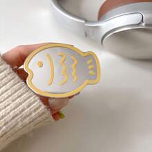 Cute Fish-Shaped Phone Holder - Adjustable Clamp And Foldable Hands-Free Stand, Non-Slip Grip Suitable For Smartphones - Ideal Gift (Applicable To All Platforms) - 隨機款式 - 查看 6