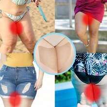 10 Peças/Pacote Faixas Invisíveis Anti-Atrito para Coxas, Almofadas Protetoras Transparentes Anti-Fricção para Coxas Internas e Panturrilhas Femininas, Proteção Confortável - Visão 5