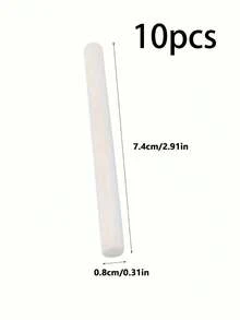 10 piezas Varilla humidificadora, Repuesto del núcleo del filtro humidificador, Varilla de fibra, Repuesto de piezas de recambio del núcleo de absorción de agua del humidificador, Difusor de aromas, Repuesto de purificación por evaporación, Accesorios para humidificador - Unitalla - Ver 8
