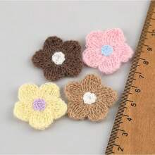 6/12/18Pcs Floral Applique Patches, Suitable For Clothing, Hats, Shoes, Crafts, Sewing Supplies, Fabric Patches, Headwear, Embroidery Flower Pieces, DIY Clothing, Shoes, Hats Accessories - Multicolor - View 9