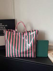 2026 New Fashion Large Capacity Shoulder Bag For Women, Stylish Tote Bag For Shopping And Casual Use - Green - View 2