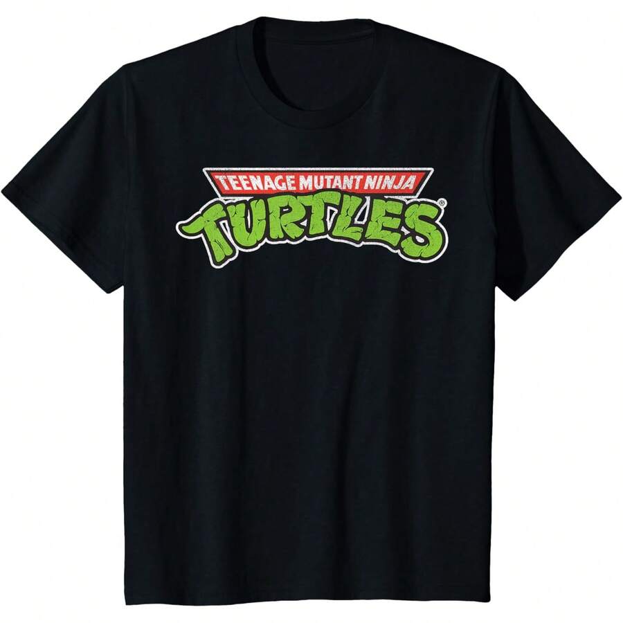 Camiseta con el Logo Retro de las - Negro - Ver 1