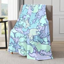 Manta Suave Weiche Kuscheldecke Flauschige Wohndecke para Sofá y Cama Acogedora Fácil de Cuidar Ideal para el Hogar Decoración Confort - Multicolor - Ver 2