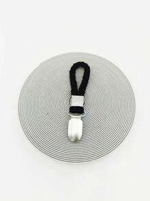 1pc Metal Towel Hook With Cotton Hanging Ring, Multi-Purpose Fabric Hook For Home, Kitchen, Bathroom - Multicolor - View 11
