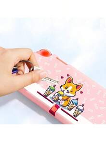 1pc/Set Transparent Cherry Blossom/Cat Paw Design Protective Hard Case Shell Cover For Nintendo Switch/Switch Lite Console - Multicolor - View 6