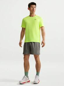 Nike Miler Dri-FIT 男款快乾跑步短褲（無內襯）IF2057-084 - 灰色 - 查看 6