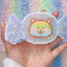 20*15cm 金蔥捲布，手工髮夾、Perler 珠飾、吊飾、DIY 珠寶製作、鑰匙圈裝飾材料，超亮紙，手工藝品 - 彩色 - 查看 3