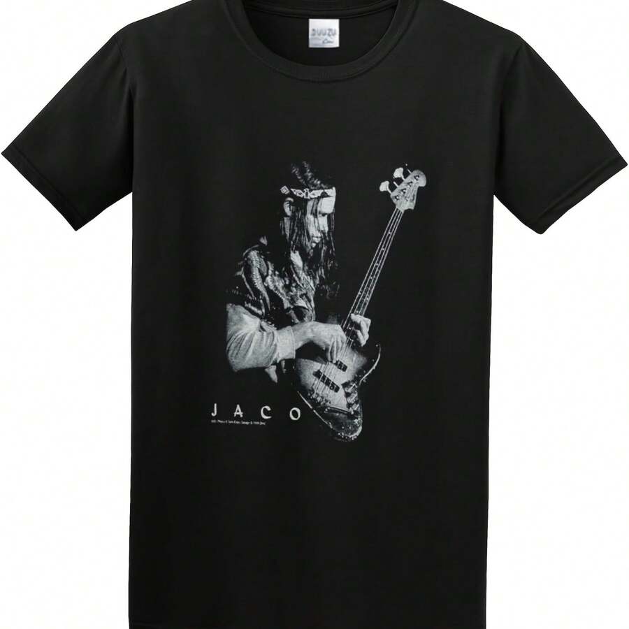 Fashion T-Shirts Jaco Pastorius Black - Black - View 1