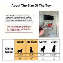 1pc Sausage-Shaped Dog Chew Toy, Fun Dog Pet Supplies - Durable And Bite-Resistant, Interactive Training Teething Toy, Premium Material, Sausage Design, Dog Chew Toy, Relieves Teething Discomfort - Multicolor - View 3