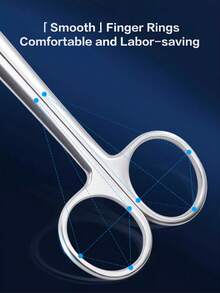 Cofoe Stainless Steel Medical Scissors, Sharp First Aid Bandage Shears, Suitable For Cutting Gauze, Dressings, Tape, Home Emergency Kit And Nursing Supplies - View 7