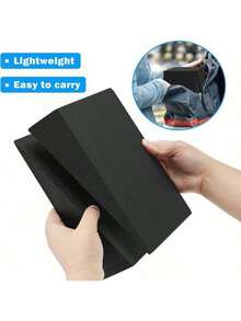 2pcs Yoga Bricks Calf Stretch Ramp, Used For Enhancing Stability Training, Leg Strength And Balance - Durable Black Fitness Equipment, Suitable For Weightlifting, Leg And Deep Stretching, Sturdy Structure, Training Aid Designed For Fitness - Multicolor - View 12