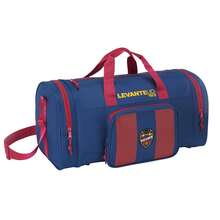 Levante Unión Deportiva حقيبة رياضية لفانتي يو.دي. مع حزام كتف قابل للتعديل وقابل للإزالة 55 * 26 * 27 سم (38.6 لتر)، سحاب رئيسي مزدوج، جيوب أمامية وجانبية مزودة بسحاب، قاع قابل للإزالة شبه صلب، قاعدة مزودة بأقدام - متعدد الألوان - مشاهدة 2