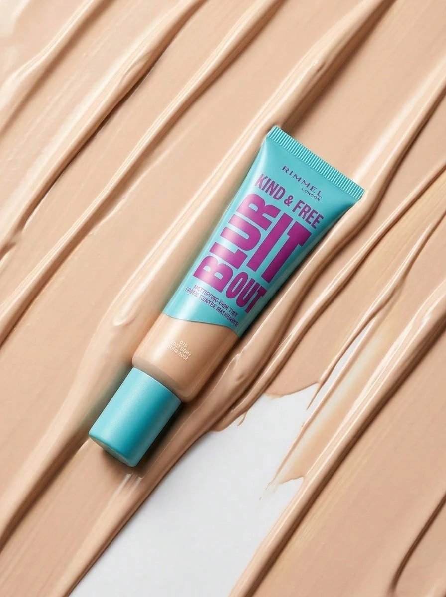Rimmel كريم تلوين البشرة المخفف للمعان 010 عاجي وردي 30 مل من ماركة كايند أند فري - 010 Rose Ivory - مشاهدة 1