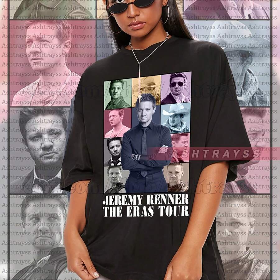 Jeremy R.Enner The Eras T.Our Tee - Black - View 1