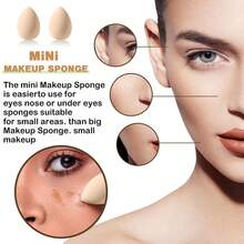 36Pcs All-In-One Makeup Tools Set, 11Pcs Soft Makeup Brushes, Waterproof Zipper Cosmetic Bag, Makeup Sponges, Mini Makeup Sponges, Multi-Style Powder Puffs, Hairband, Hand Straps & Brush Cleaner, Beginner Portable Beauty Kit - Multicolor - View 7